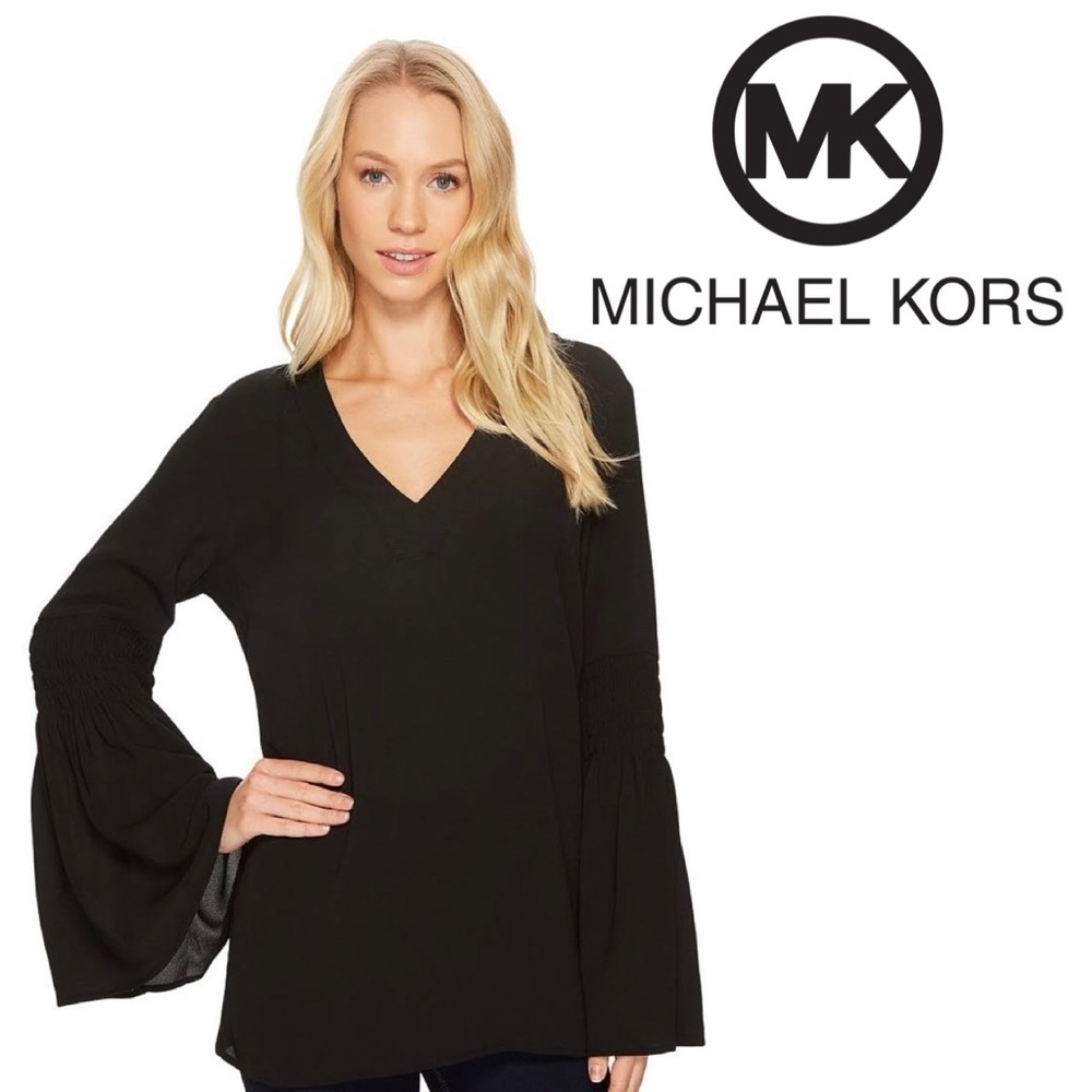 MICHAEL KORS Bell Sleeve Blouse